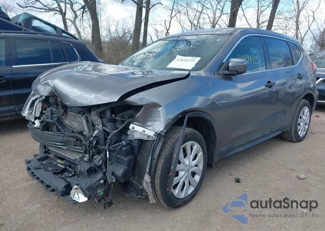 2017 Nissan Rogue S from USA, damaged, VIN 5N1AT2MT1HC861625